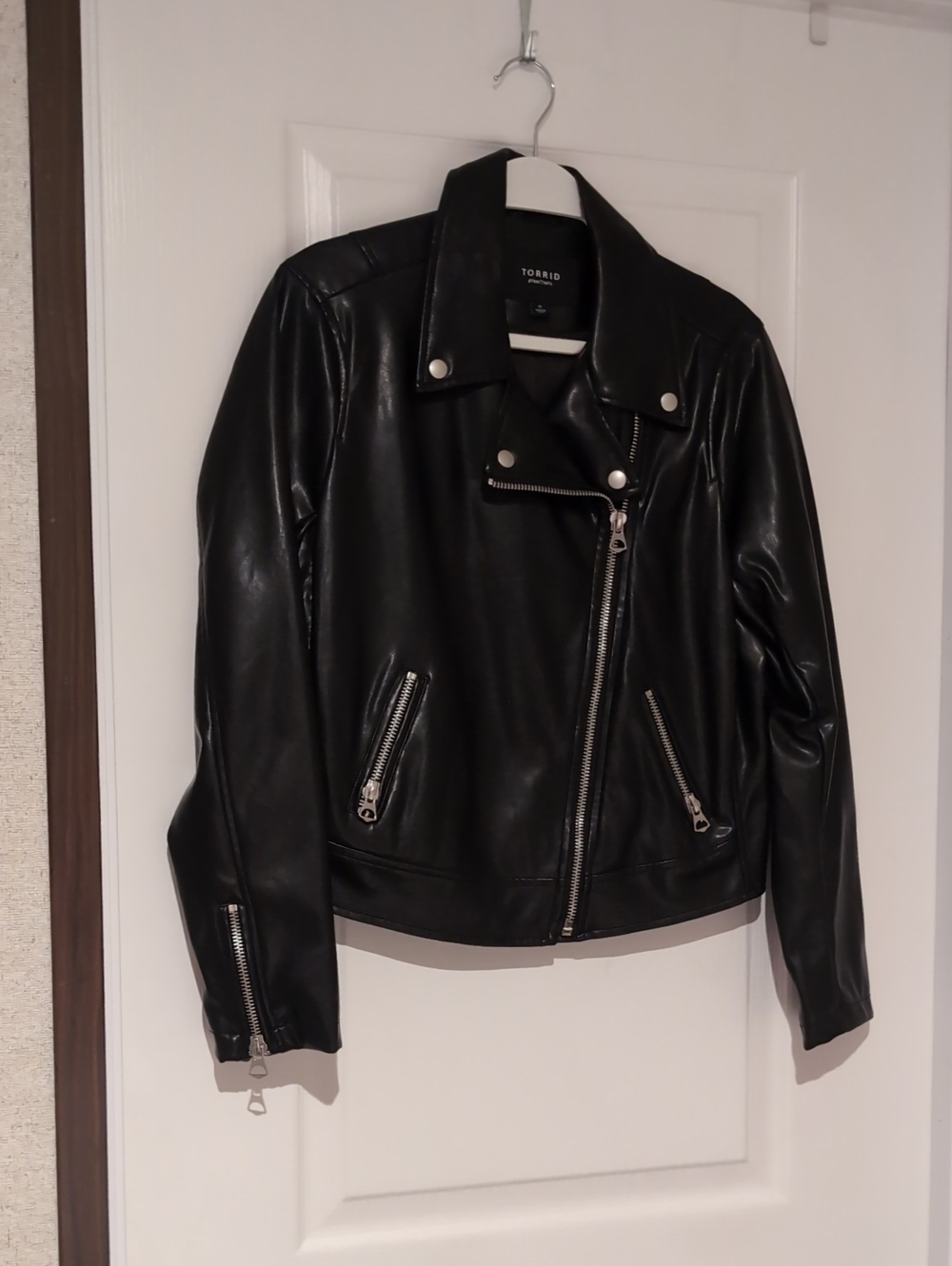 Torrid Faux Leather Motorcycle Jacket